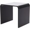 Plymor Black Acrylic Square Display Riser, 3" H x 3" W x 3" D (1/8" thick)